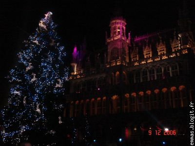 La grande Place illuminée